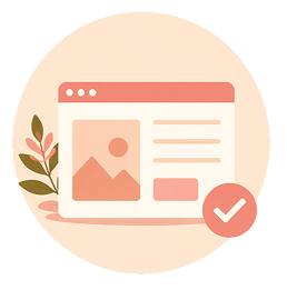 Website page illustration for publishing an essay on the platform